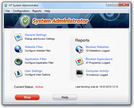 HT System Administrator screenshot